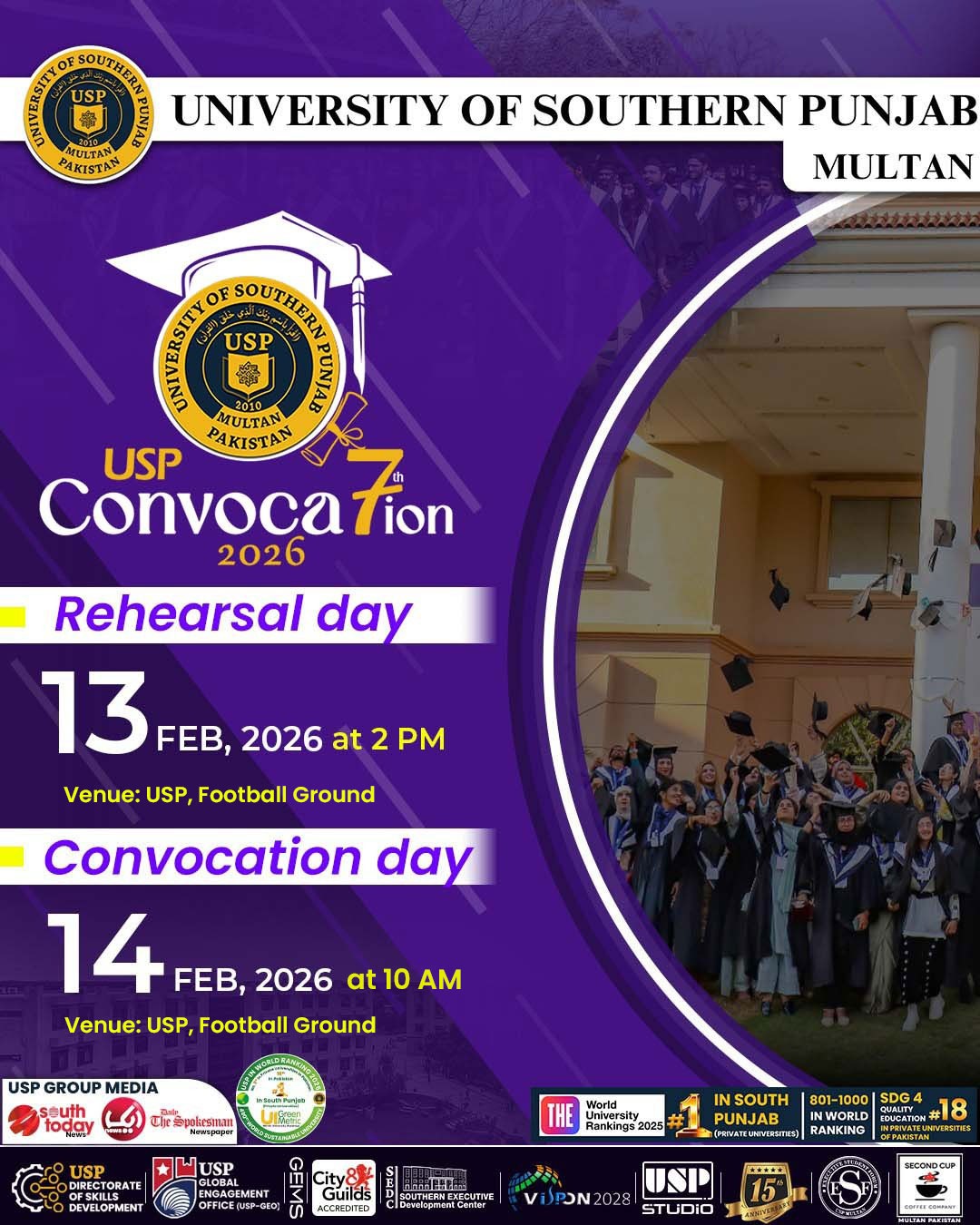 USP Convocation Notification